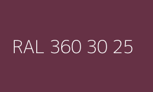Szín RAL 360 30 25