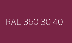 Szín RAL 360 30 40