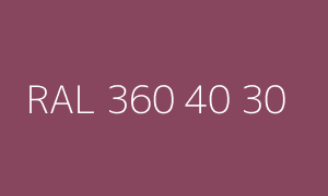 Szín RAL 360 40 30