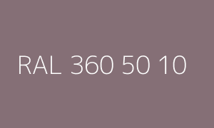 Szín RAL 360 50 10