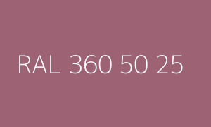 Szín RAL 360 50 25