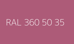 Szín RAL 360 50 35