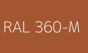 Szín RAL 360-M