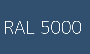 Szín RAL 5000
