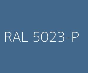 Szín RAL 5023-P DISTANT BLUE