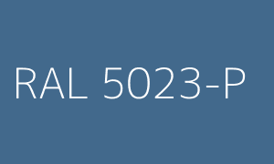 Szín RAL 5023-P