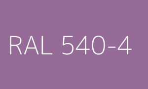 Szín RAL 540-4