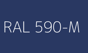 Szín RAL 590-M