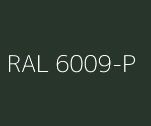 Szín RAL 6009-P FIR GREEN