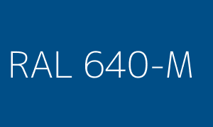 Szín RAL 640-M