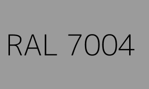 Szín RAL 7004