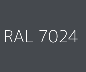 Szín RAL 7024 GRAPHITE GREY