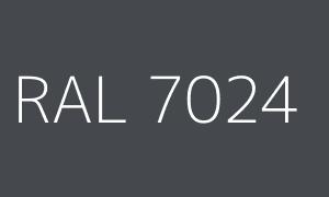 Szín RAL 7024