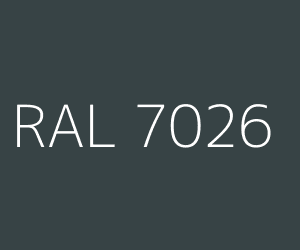 Szín RAL 7026 GRANITE GREY
