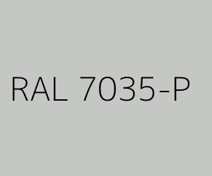 Szín RAL 7035-P LIGHT GREY