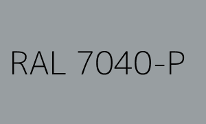 Szín RAL 7040-P