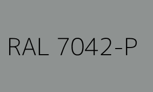 Szín RAL 7042-P