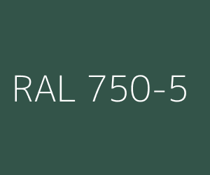 Szín RAL 750-5 