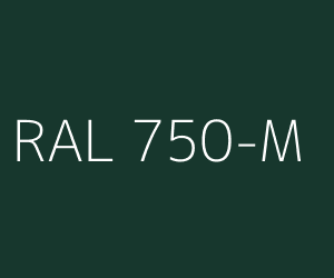 Szín RAL 750-M 