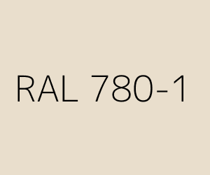 Szín RAL 780-1 