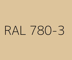 Szín RAL 780-3 