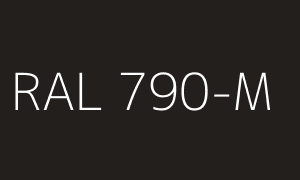 Szín RAL 790-M