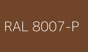 Szín RAL 8007-P