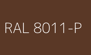 Szín RAL 8011-P
