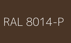 Szín RAL 8014-P