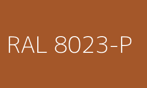 Szín RAL 8023-P
