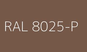 Szín RAL 8025-P