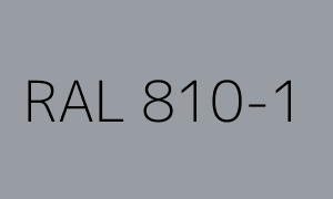 Szín RAL 810-1