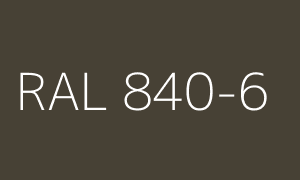 Szín RAL 840-6