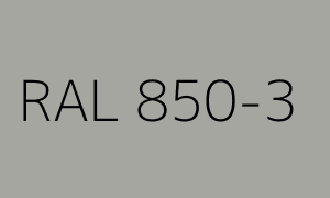 Szín RAL 850-3