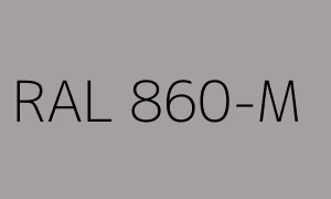 Szín RAL 860-M
