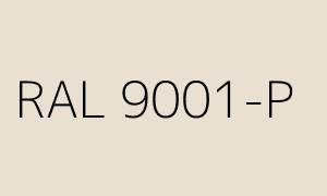 Szín RAL 9001-P