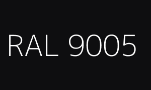 Szín RAL 9005