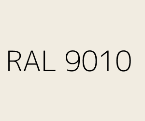 Szín RAL 9010 PURE WHITE